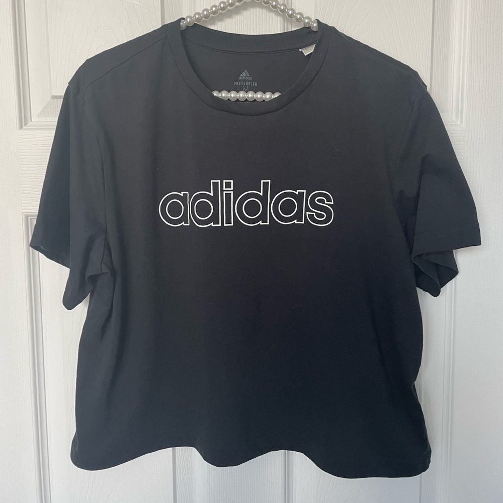 Adidas Black Logo T-Shirt